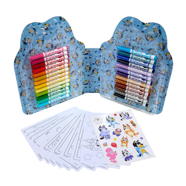 Crayola Color & Sticker Bluey Kit 45 Piece