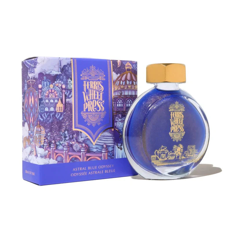 Ferris Wheel Press Astral Blue Odyssey Fountain Pen Inks