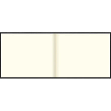 Letts Guest Book Legacy Plain 259 x 210mm Black