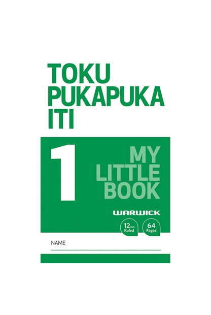 Warwick-my Little Book 12mm Ruled 64 Page