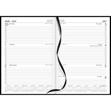 Collins Diary Mid Year A53A Week To View 2025/2026