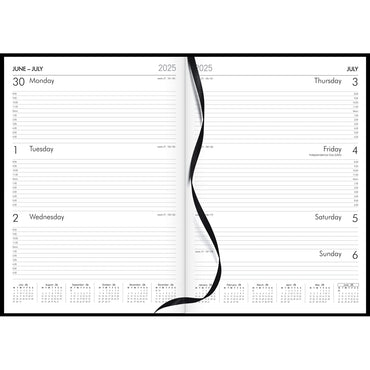 Collins Diary Mid Year A43A Week To View 2025/2026