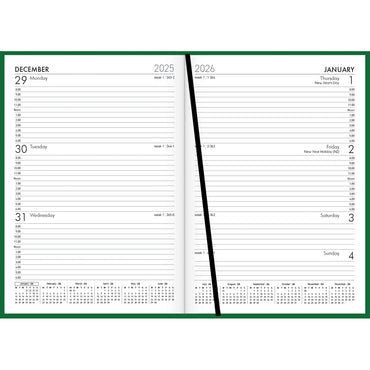 Collins Eco A53 Week Per View Diary Even Year