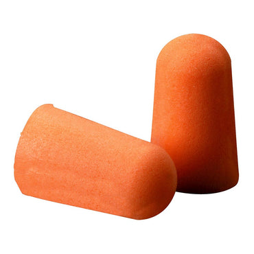 3M Disposable Earplugs Pack of 80 Pairs Orange