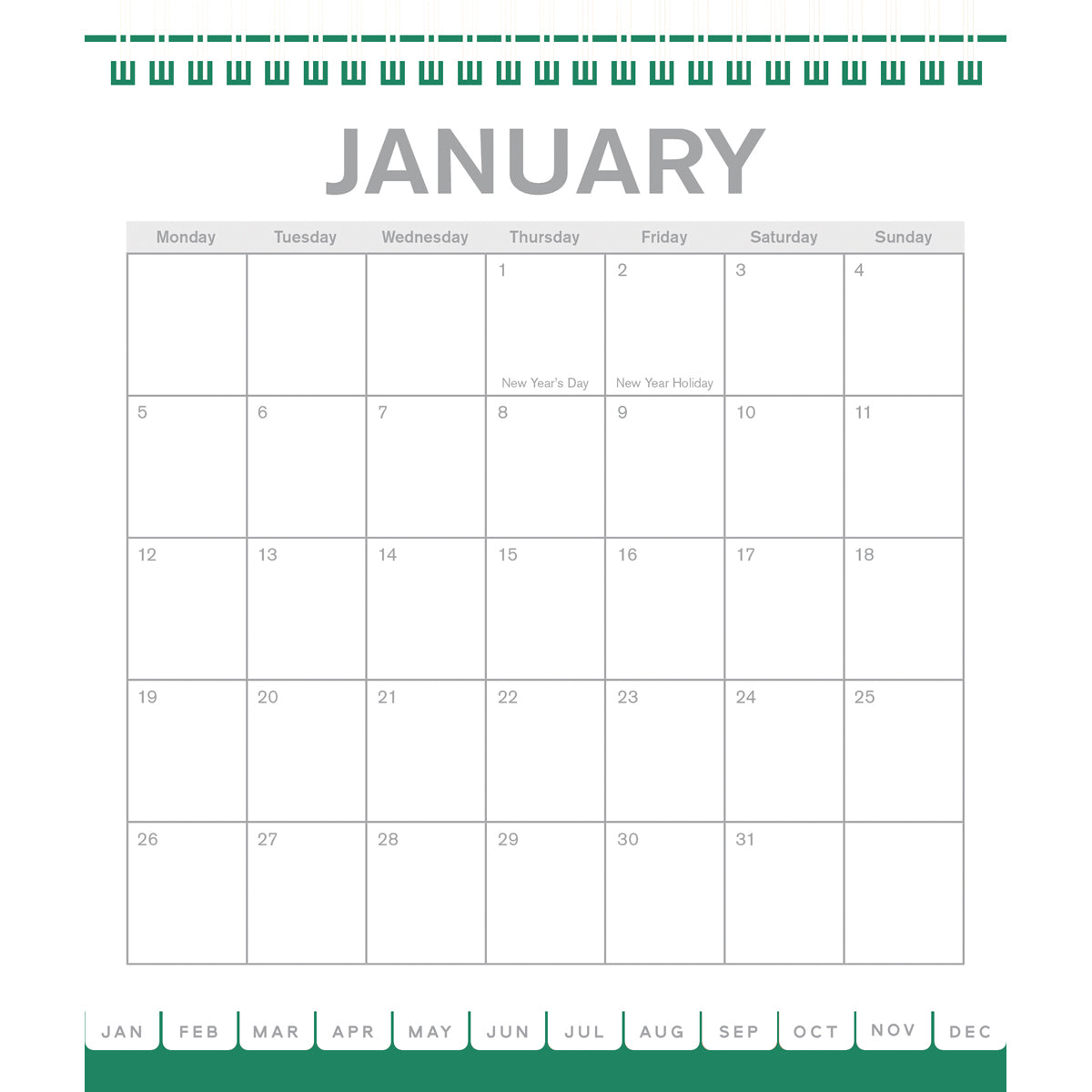 Collins Desk Calendar Kaleidoscope Even Year