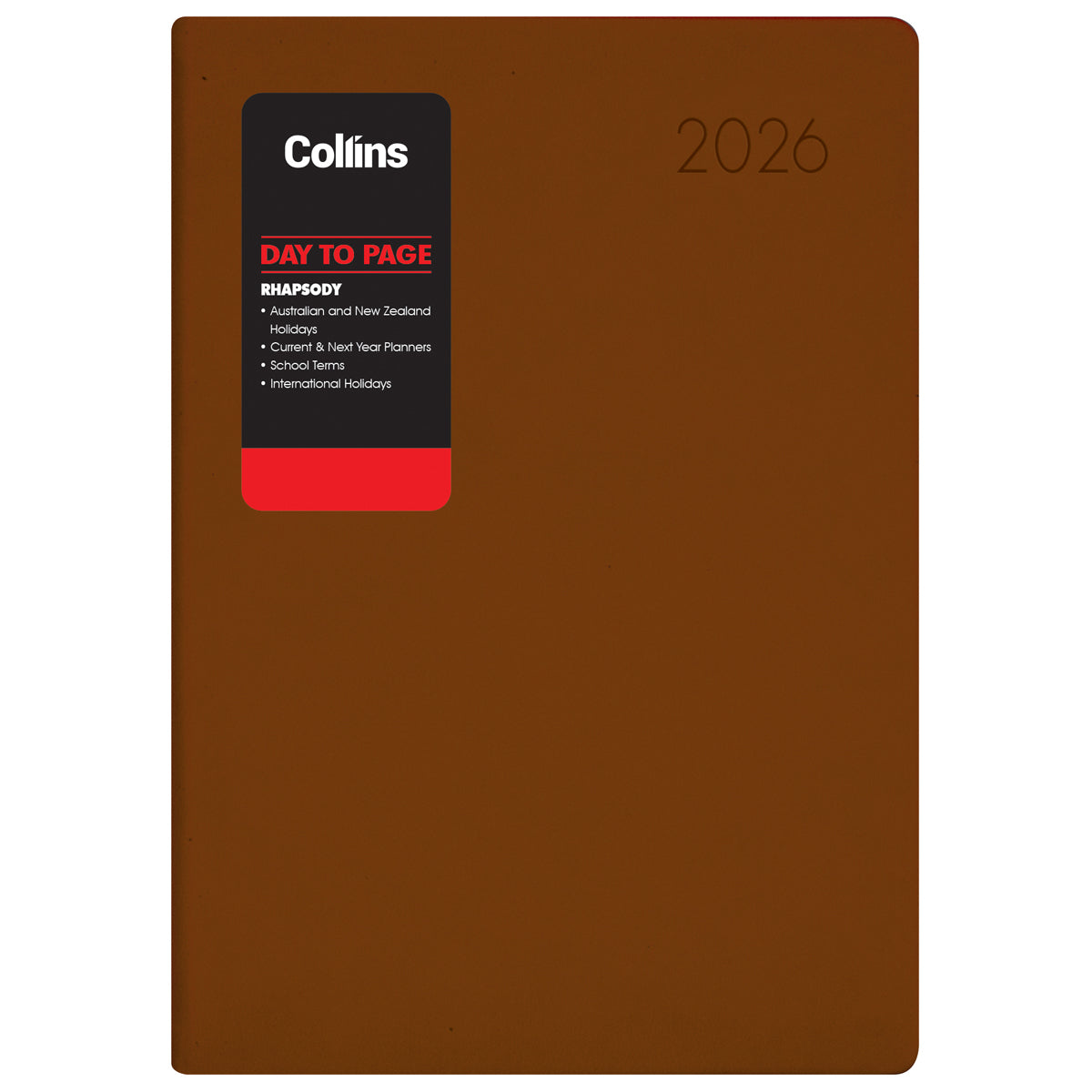 Collins Rhapsody A51 Day To Page Diary Even Year Cappuccino