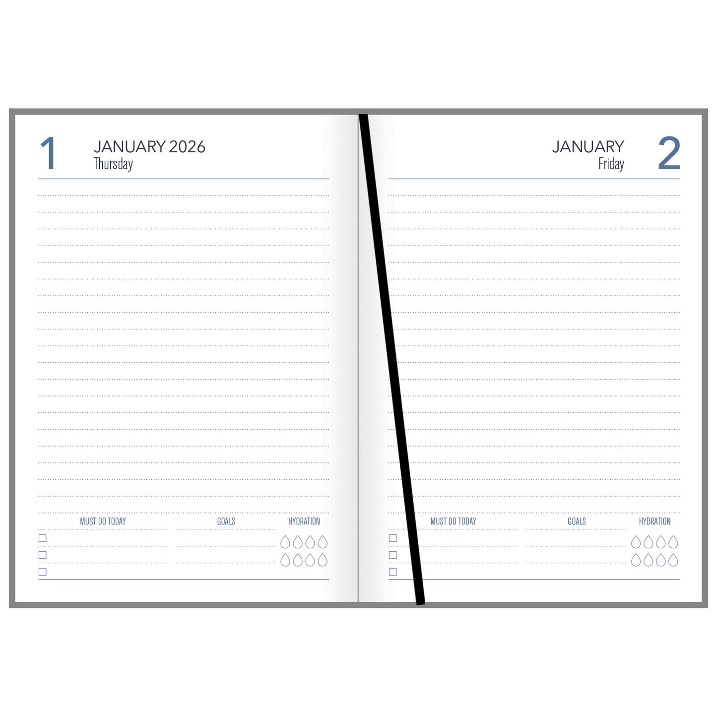 Collins Diary A51 Painterly Even Year