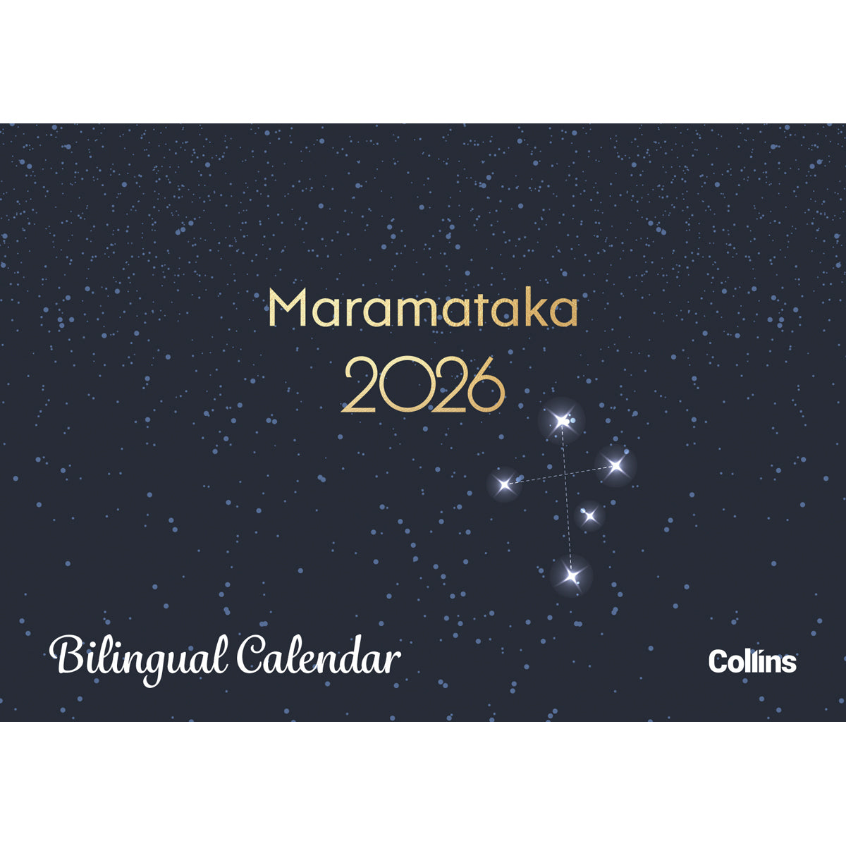 Collins Wall Calendar A4 NZ Bilingual Even Year