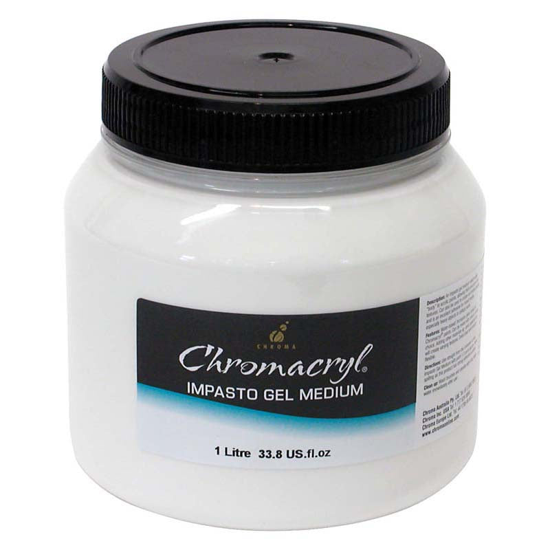 Chromacryl Impasto Gel Medium 1 Litre