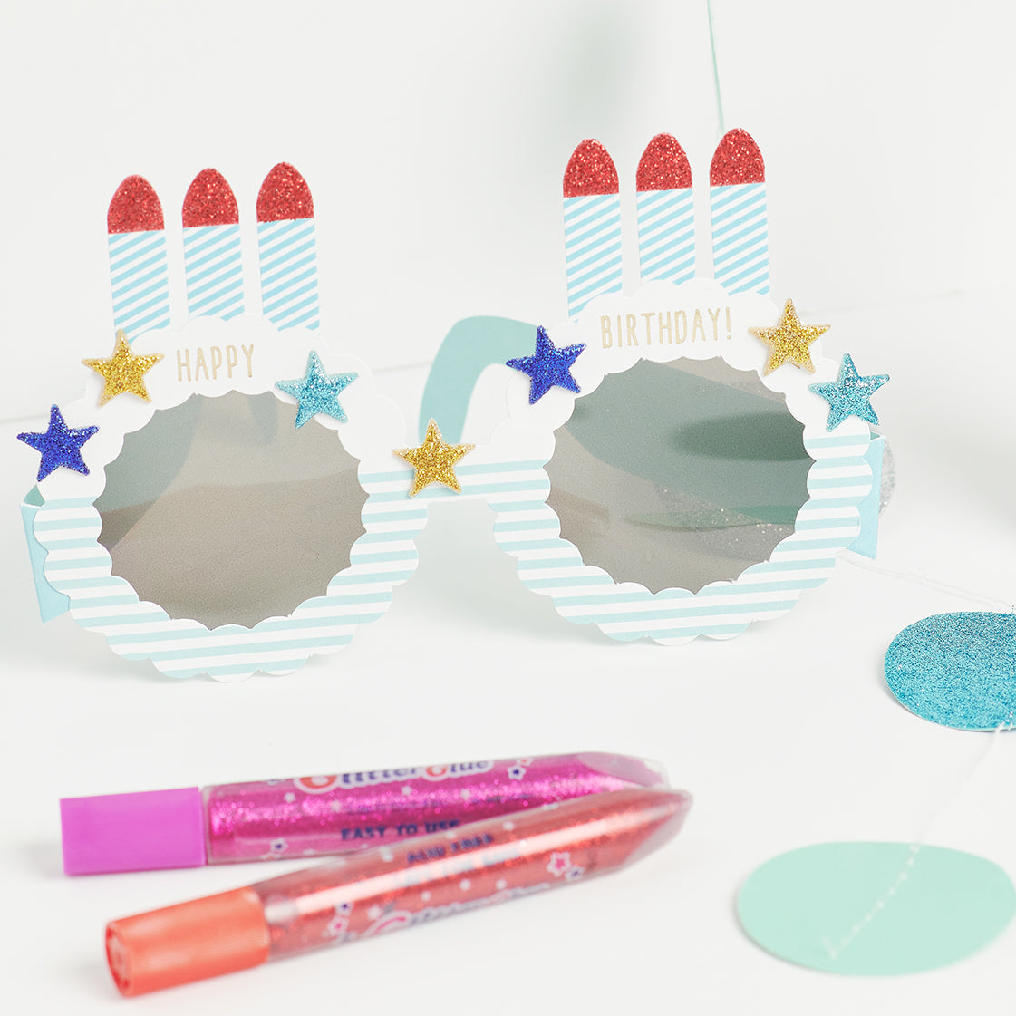 Amos Glitter Glue Classic Set Of 5