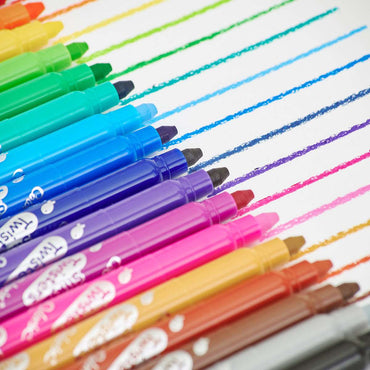 Amos Colorix Silky Twisters Classic Colour Crayons Set Of 12