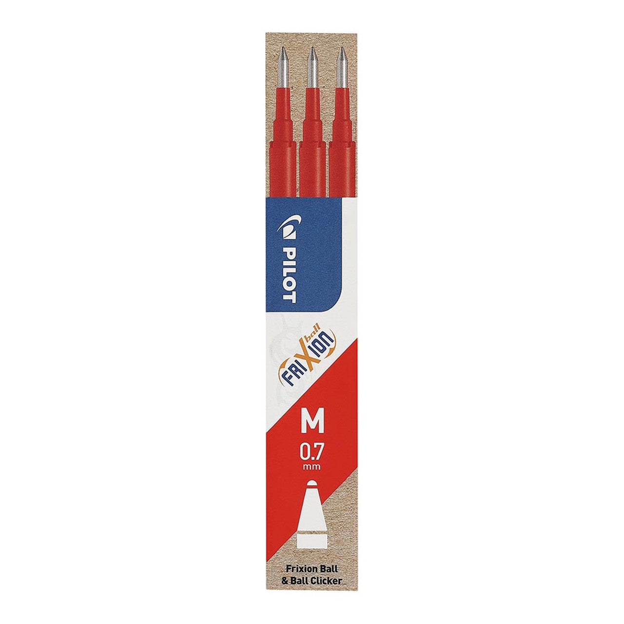 Pilot Frixion Erasable Fine Pen Refill Pack Of 3