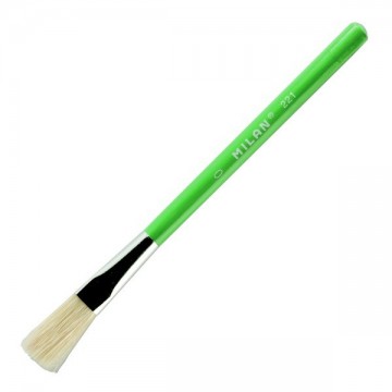 Milan Bristle Hair 221 Series Flat Size 0 Brush