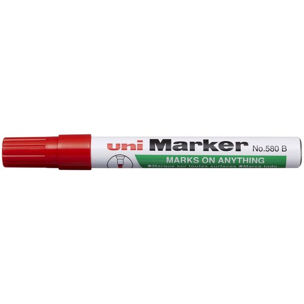 Uni Permanent Chisel Tip Markers