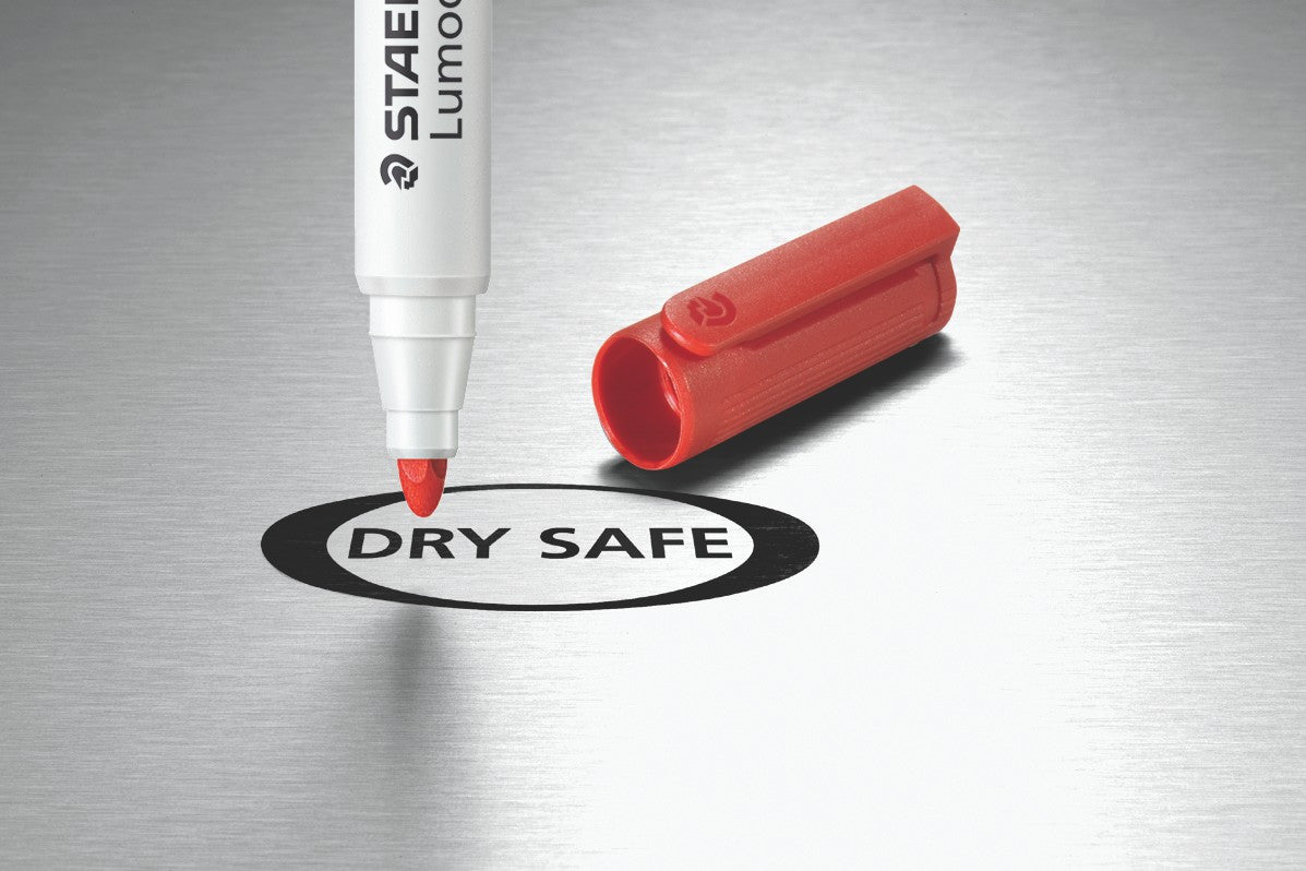 Staedtler Whiteboard Marker 341-9 Compact Lumocolor Fine Bullet Tip Black