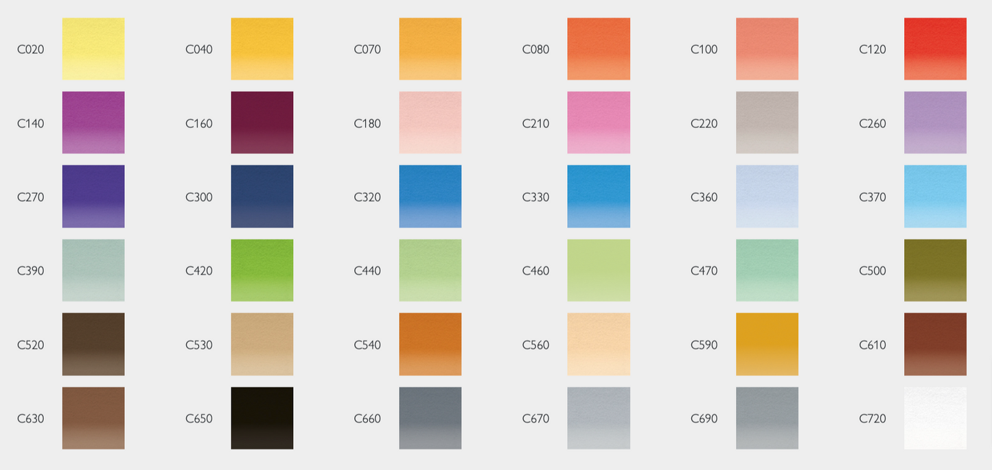 Derwent Coloursoft Pencils Tin of 36