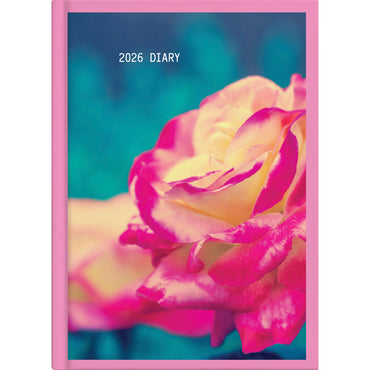 Collins Diary A61 Floral Even Year