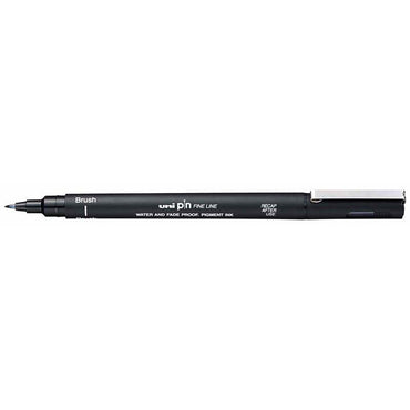 Uni Pin Permanent Brush Black Fineliner