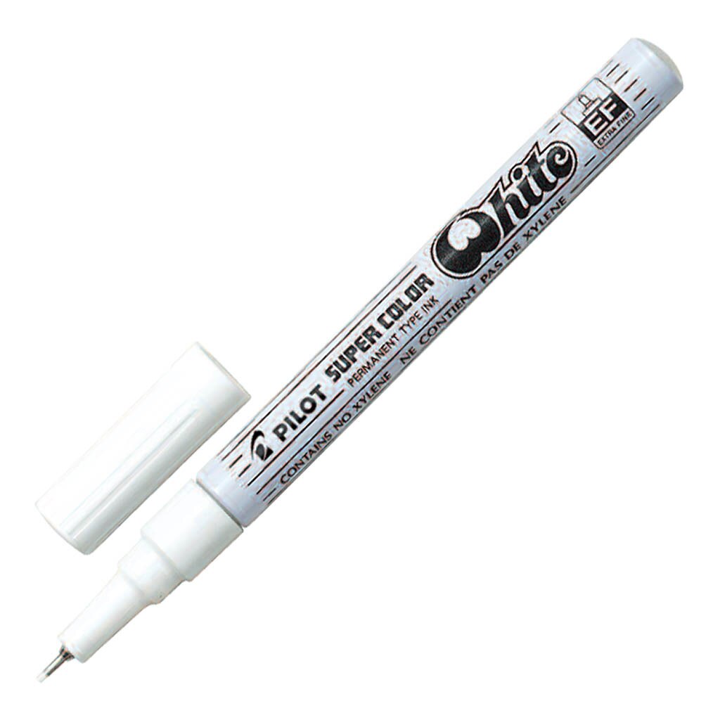 Pilot Super Colour Paint Markers White