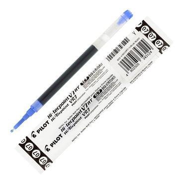 Pilot Hi-Tecpoint V7RT Rollerball Fine Blue Pen Refill - Pack Of 12