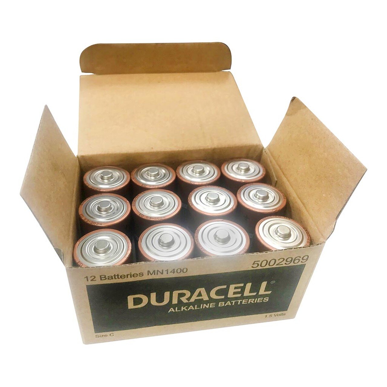 Duracell Coppertop Alkaline C Battery Pack