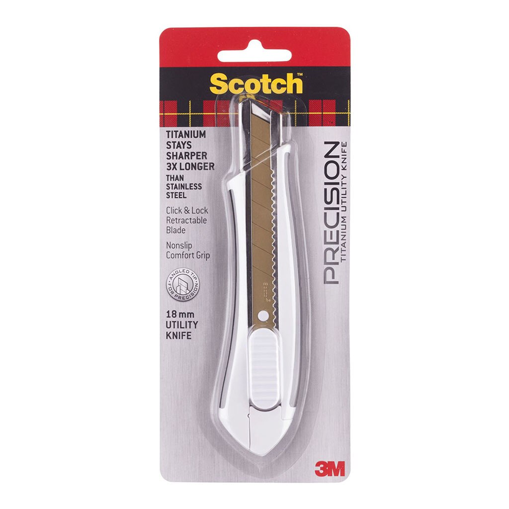 Scotch Utility Knife Ti-k White