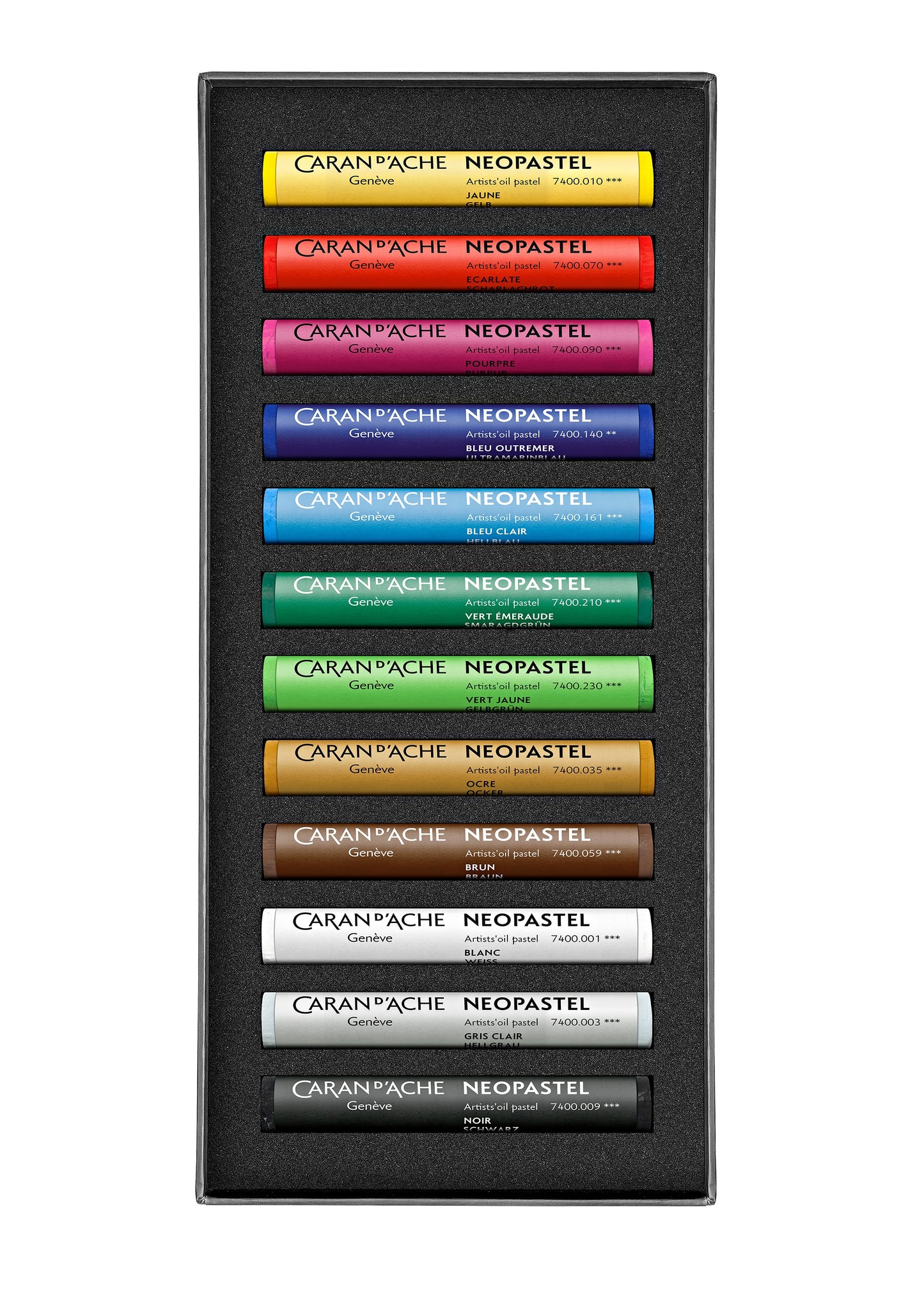 Caran D'ache Neopastel Artist Oil Pastel Set of 12