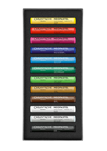 Caran D'ache Neopastel Artist Oil Pastel Set of 12