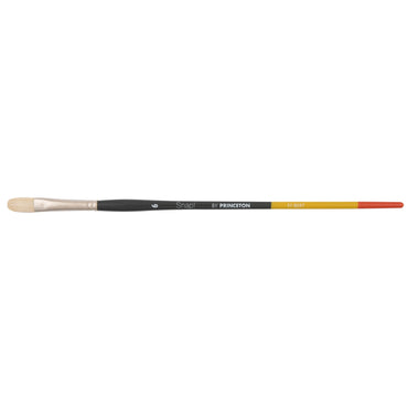 Princeton Snap! 9700 Long Handle Natural Bristle Filbert Brushes