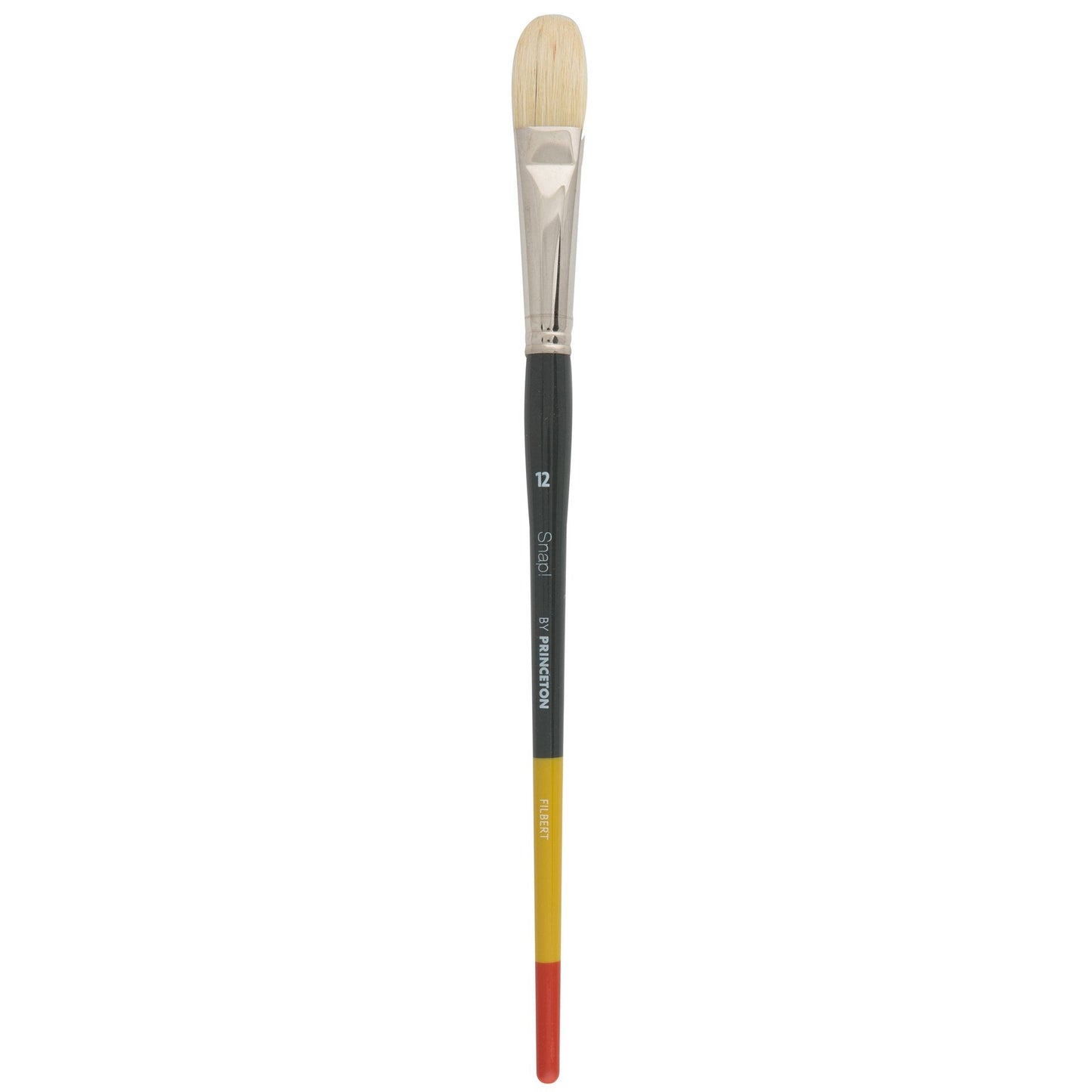 Princeton Snap! 9700 Long Handle Natural Bristle Filbert Brushes
