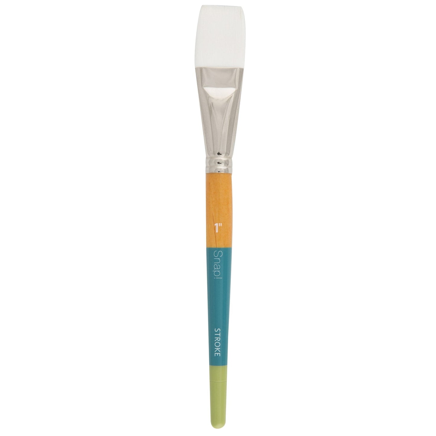 Princeton Snap! 9850 Short Handle White Taklon Stroke 1" Brush