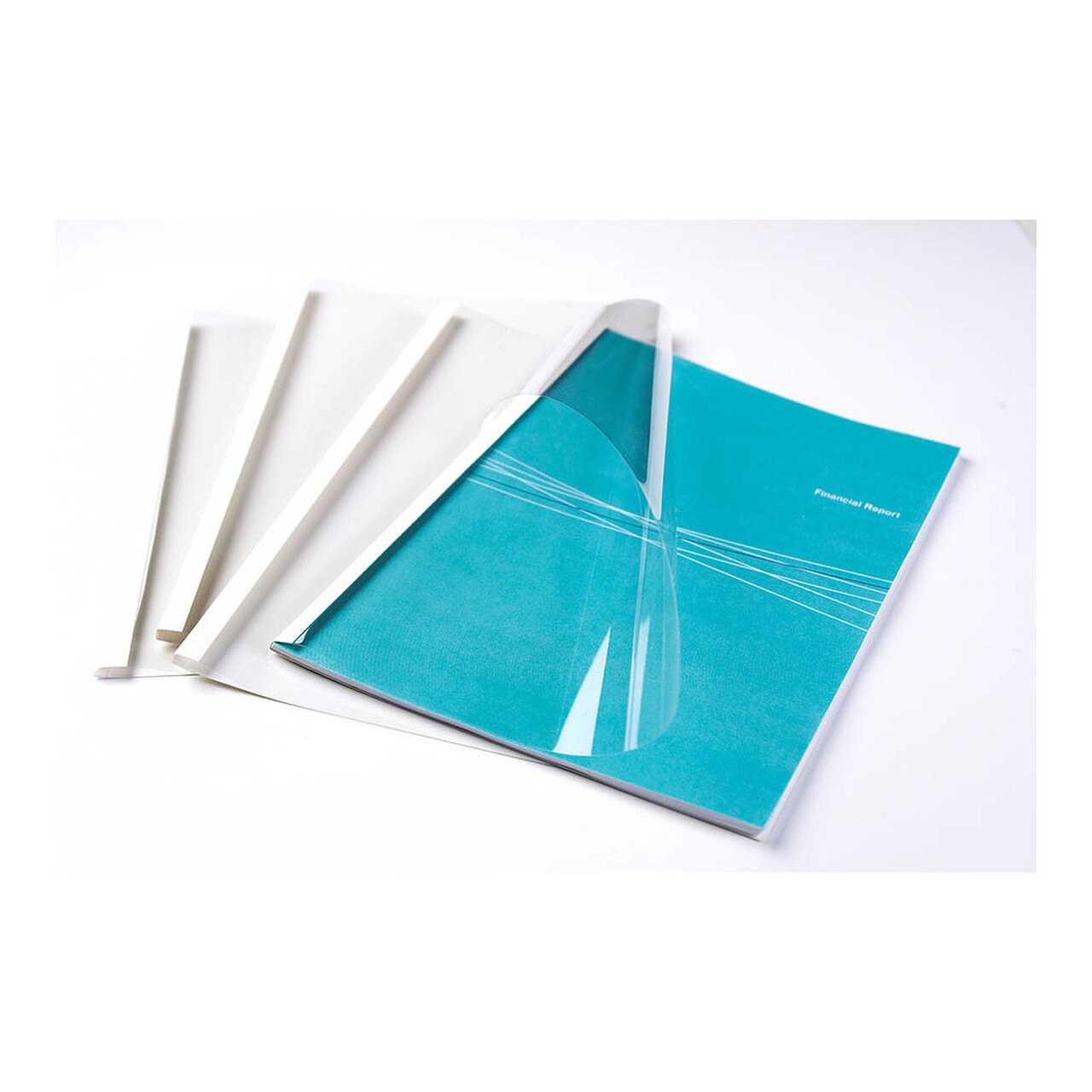 Fellowes Thermal Binding Covers A4 6mm White Pack Of 100