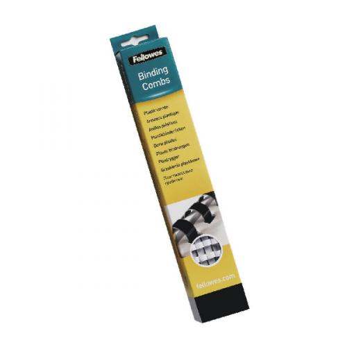 Fellowes Plastic Binding Combs 25mm Pack Of 50