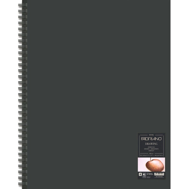 Fabriano Spiral 160gsm 60 Sheet Drawing Books