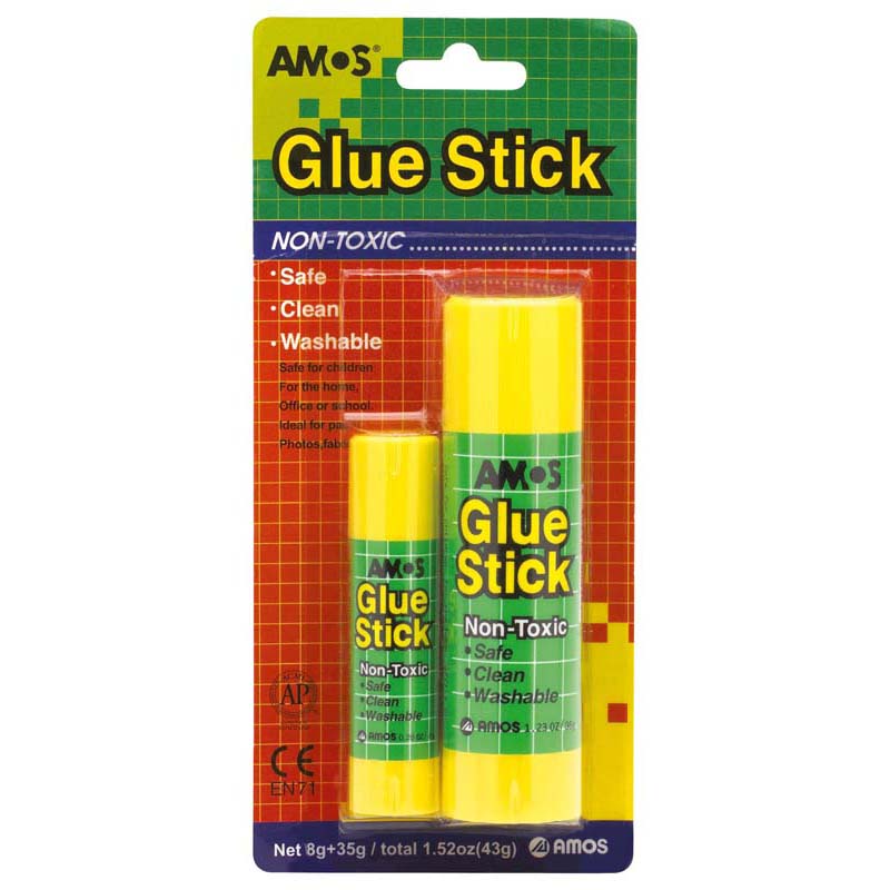 Amos Multipack 35gm + 8gm Glue Stick Pack