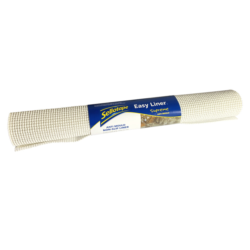 Sellotape Supreme Easy Liner White