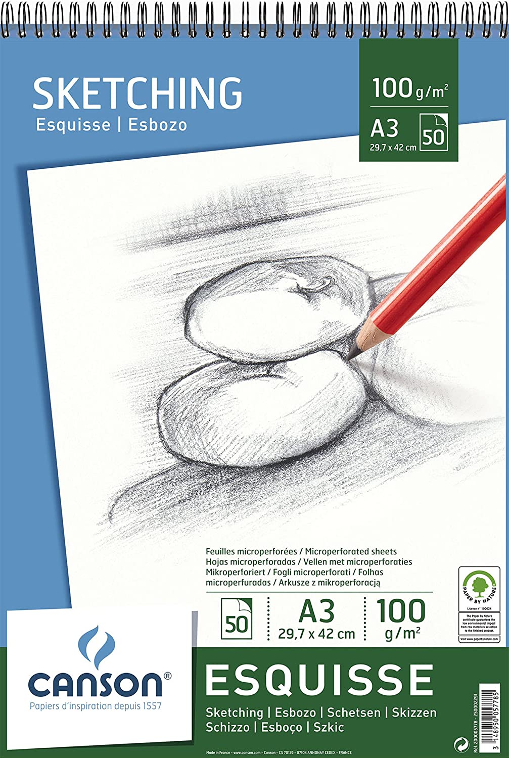 Canson 1557 100gsm 70 Sheet Pads