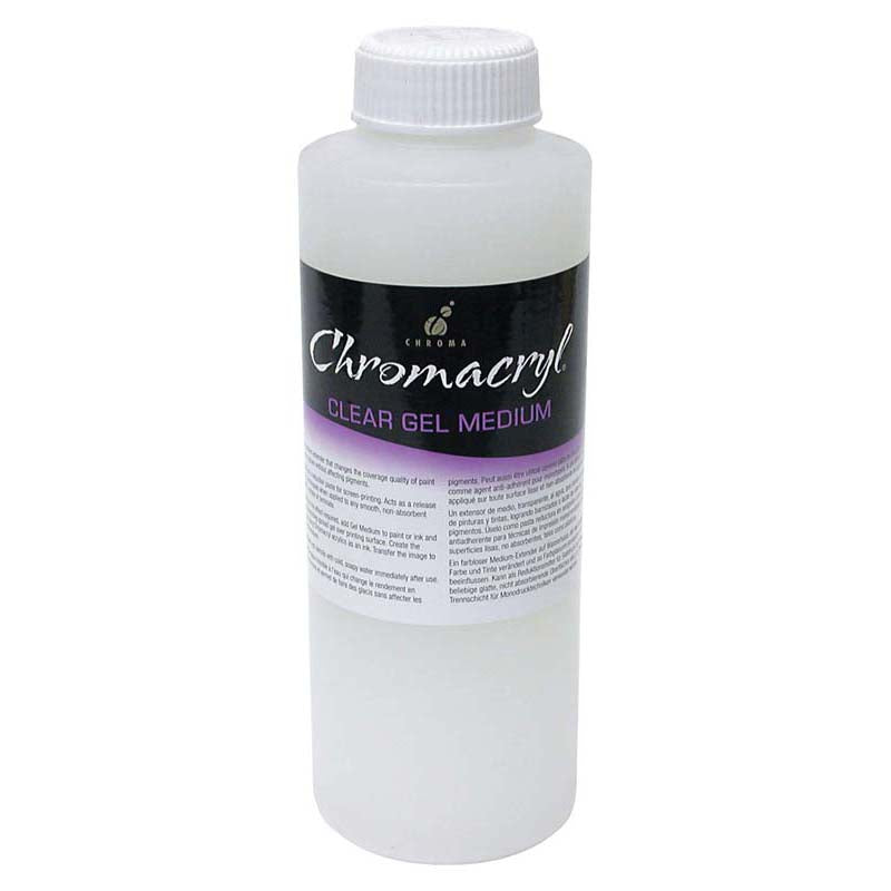 Chromacryl Clear Gel Medium 500ml