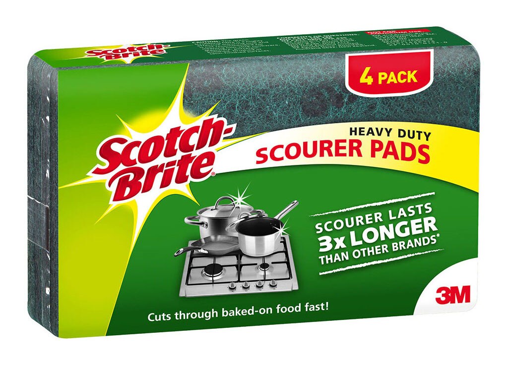 Scotch-brite Heavy Duty Scouring Pad Pack Of 4