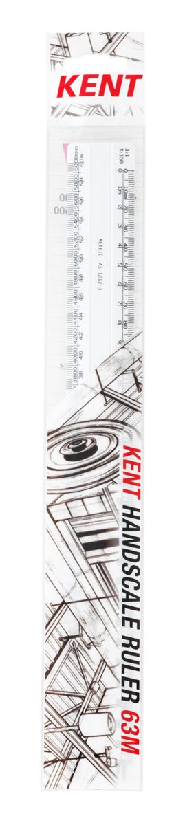 Kent Double Sided Handscale Scale Rulers