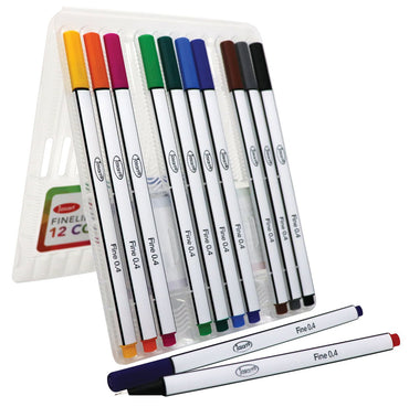 Jasart 0.4mm Fineliners Set Of 12