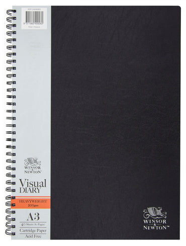 Winsor & Newton Wire 200gsm 40 Sheet Visual Diaries