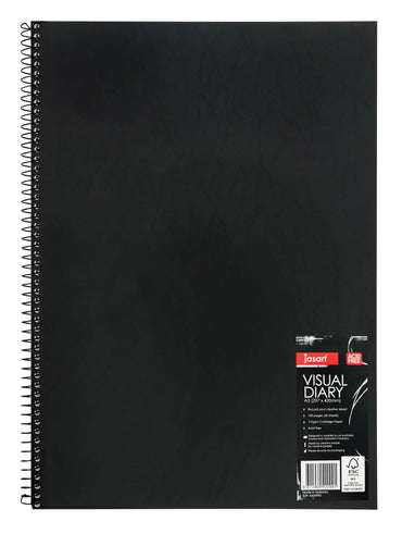 Jasart Single Wire 110gsm 60 Sheet Visual Diaries