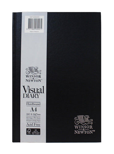 Winsor & Newton Hardbound 110gsm 60 Sheet Visual Diaries