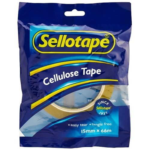 Sellotape 1105 Cellulose Tape 15mmx66m