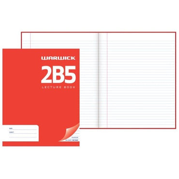 Warwick Lecture Book 2b5 94 Leaf Ruled 7mm 255x205mm