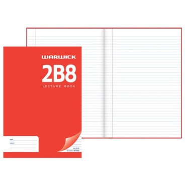 Warwick Lecture Book 2b8 94 Leaf A4 Ruled 7mm