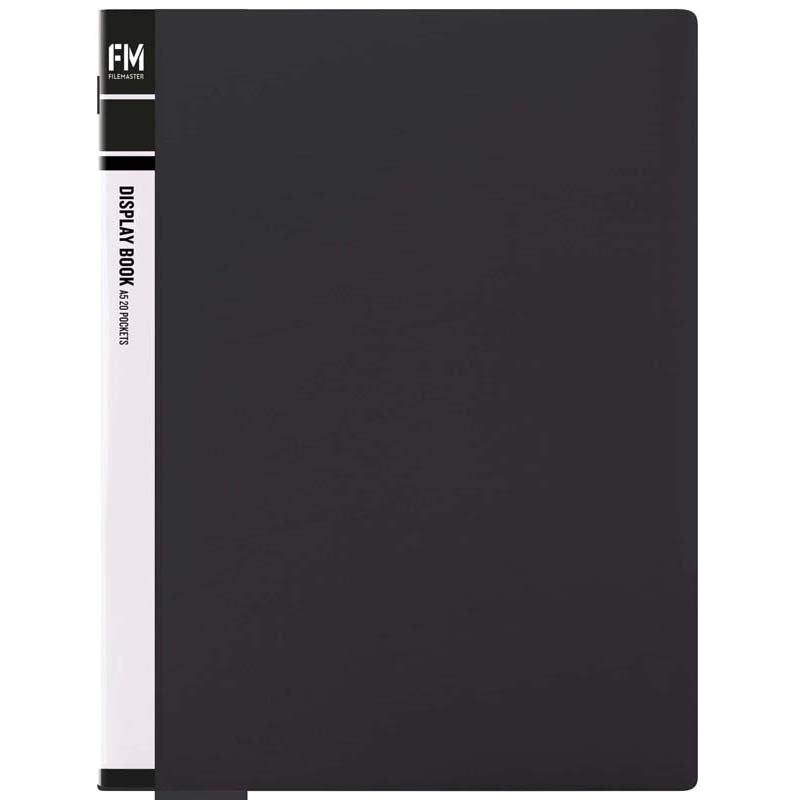 FM Display Book Size A5 20 Pocket Polypropylene