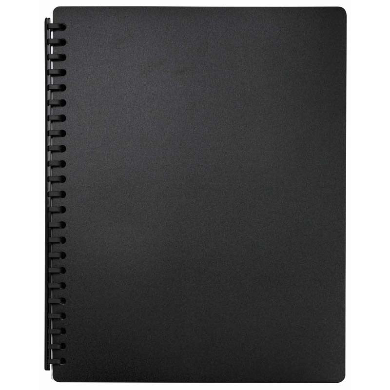 FM Display Book Size A4 Refillable 20 Pocket Polypropylene