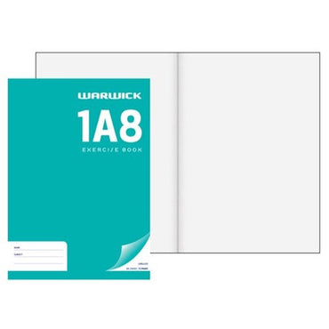 Warwick Exercise Book 1a8 36 Leaf Unruled
